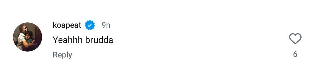 Peat&#039;s IG comment