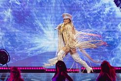 Jennifer Lopez laughs off wardrobe malfunction as skirt falls mid-concert in Warsaw