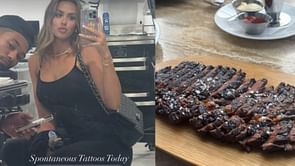 Ex-Ranger K'Andre Miller's girlfriend Addison gets 'spontaneous tattoos' followed by steak lunch in New York