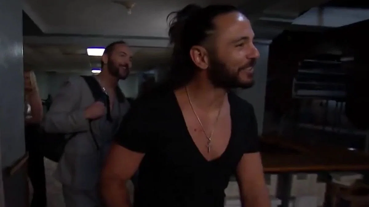 The Young Bucks backstage (Image via AEW