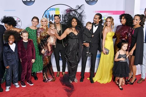 Diana Ross with her family in 2017 (Photo by Neilson Barnard/Getty Images)