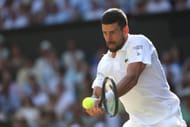 Novak Djokovic at the Wimbledon Championships | Getty Images