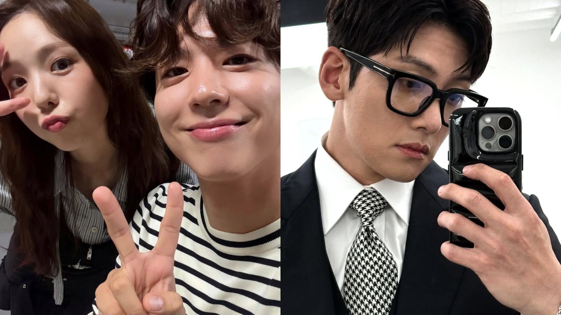 Park Bo-gum and Ji Chang-wook (Image via Instagram/@bogummy, @jichangwook)
