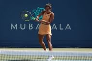 Leylah Fernandez at the Citi DC Open 2025. (Photo: Getty)