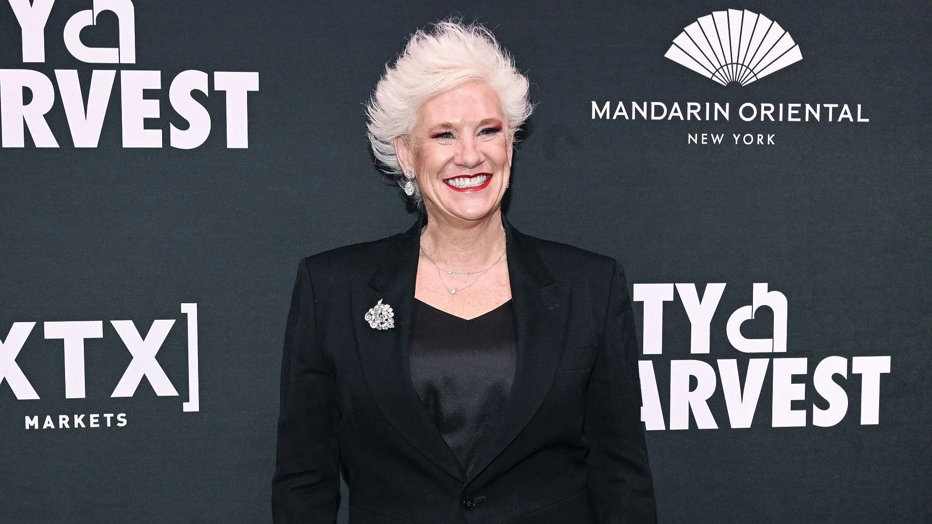 Anne Burrell attends as City Harvest Presents The 2025 Gala: Carnaval at Cipriani 42nd Street (Image via Getty)