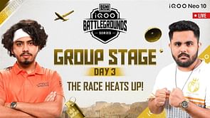 iQOO Battlegrounds Series 2025 Group Stage Day 3: Overall standings and highlights