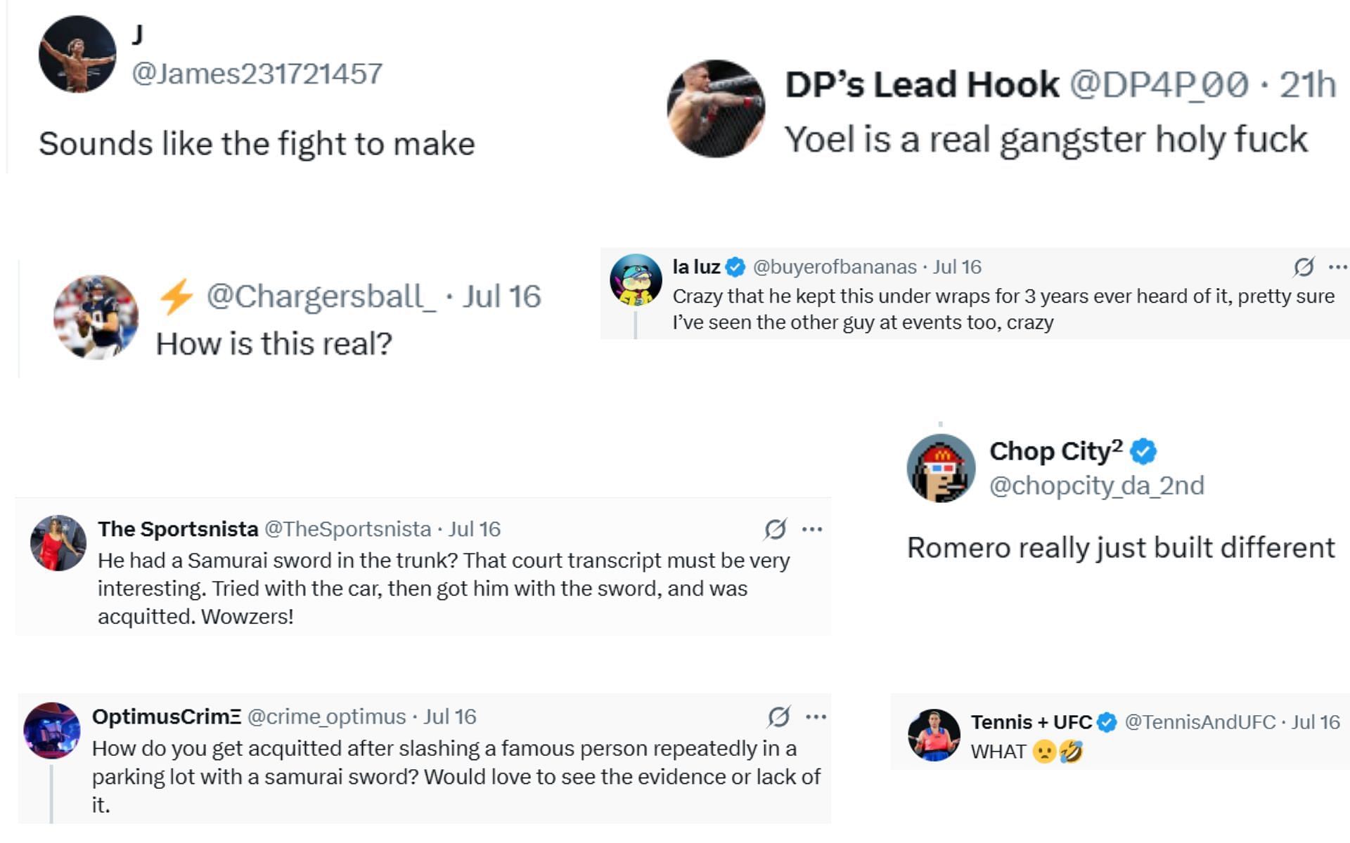 Fan reactions [Screenshots courtesy: @AlexBehunin on X]