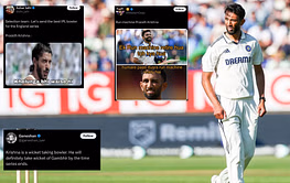 "Run machine Prasidh Krishna" - Fans brutally troll Indian pacer following expensive spell on Day 3 of ENG vs IND 2025 2nd Test