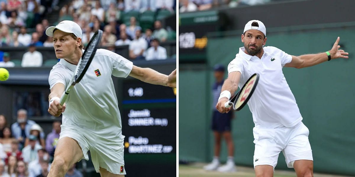 Jannik Sinner (L) vs Grigor Dimitrov (R) preview, (Source: Getty Images)