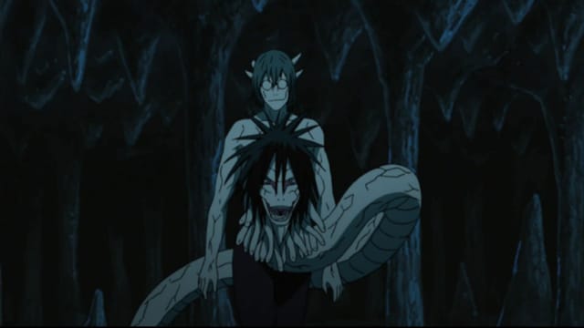 Kabuto is a superior version of Orochimaru (Image via Studio Pierrot)