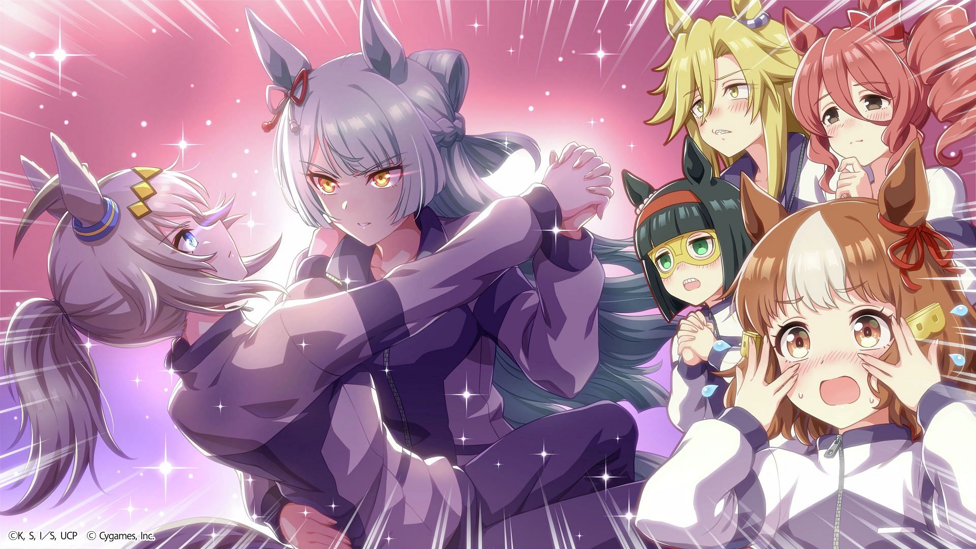 Umamusume horse girls dancing (Image via Cygames, Inc.)