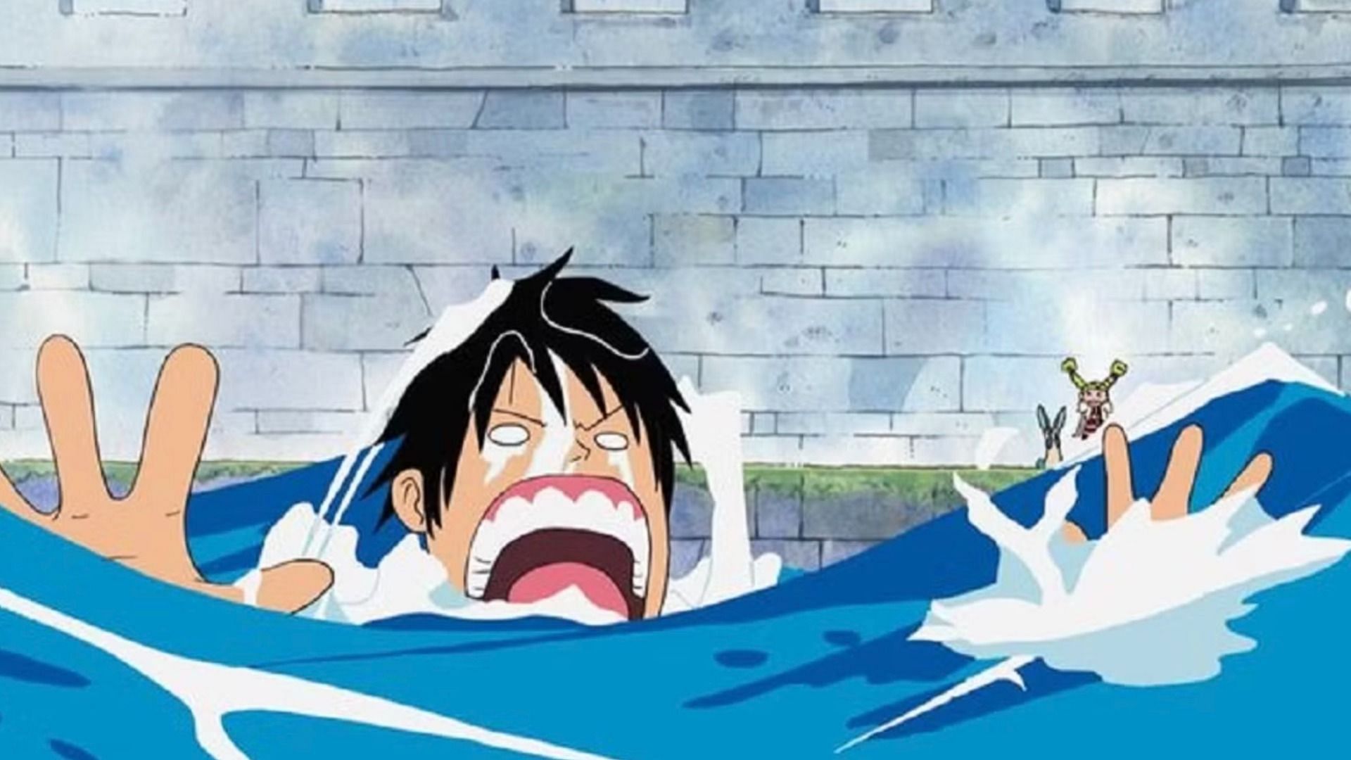 Luffy as seen in anime (Image via Toei Animation)