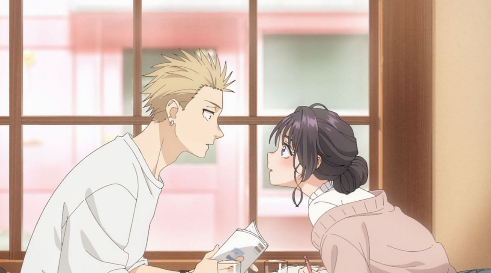 Rintaro and Kaoruko, as seen in the preview (Image via CloverWorks)