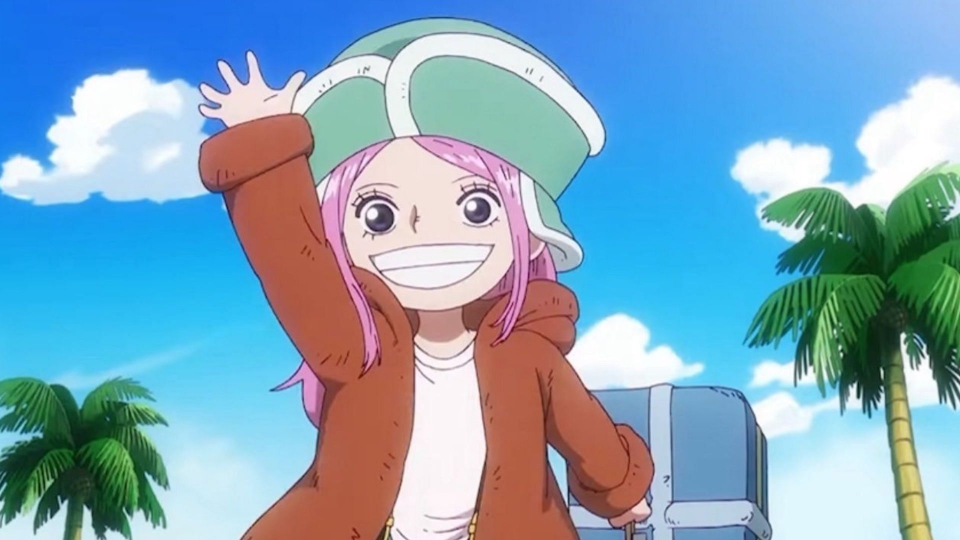 Bonney, como visto em uma peça seção 1135 (imagem via animação Toei)