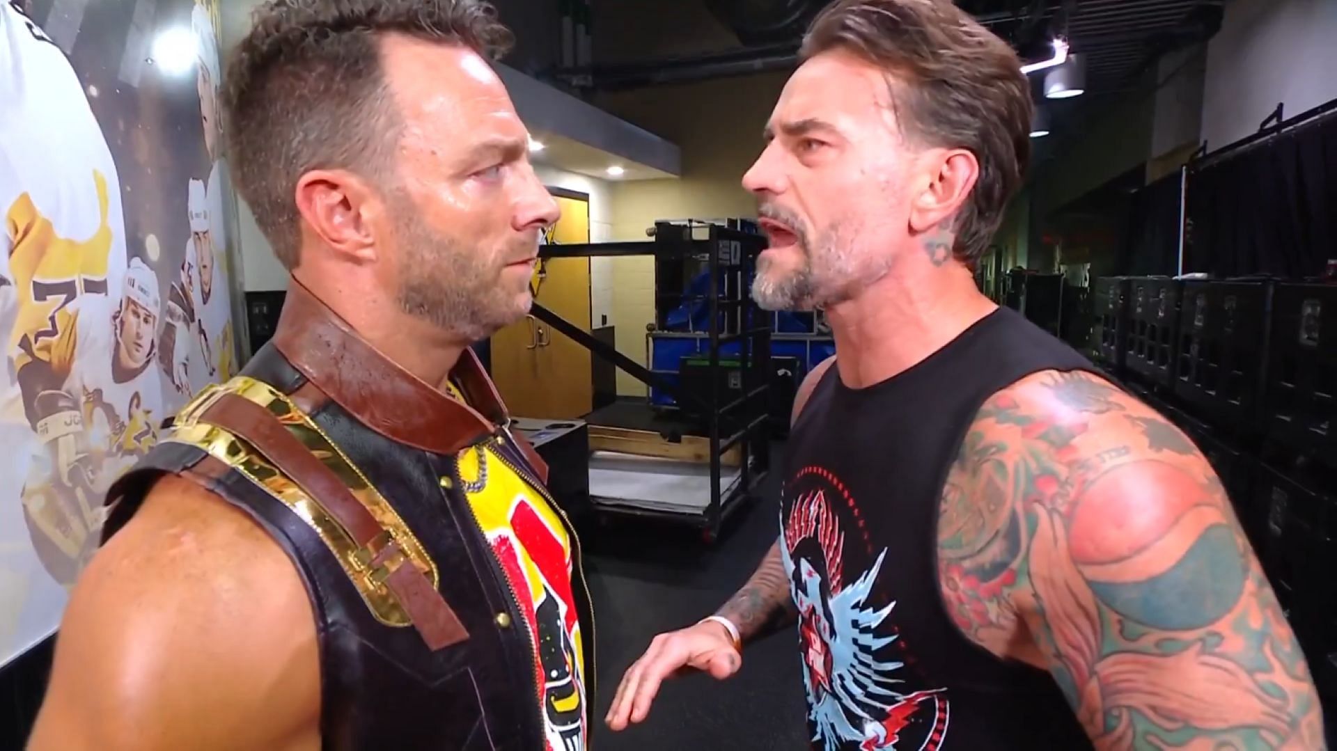 Will things boil over between Knight and Punk after a heated exchange on RAW? (Image Credit: WWE on X).