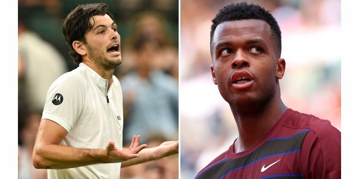Taylor Fritz (L) and Giovanni Mpetshi Perricard (R) (Image Source: Getty)