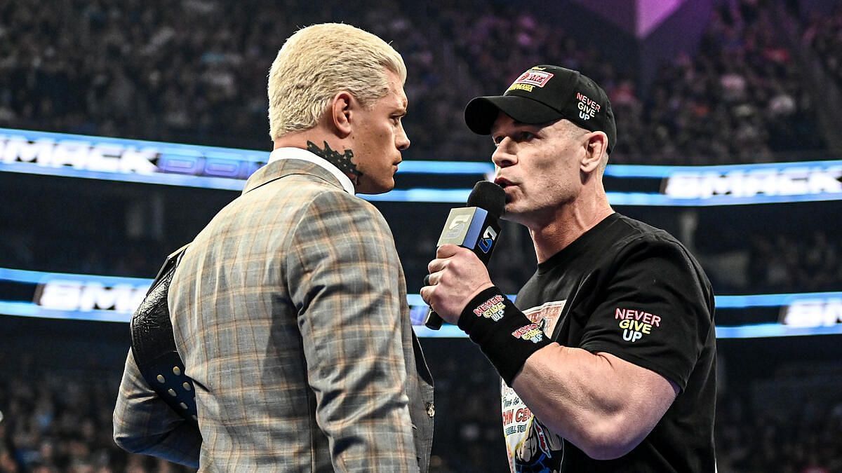 Cody Rhodes and John Cena. (Photo: WWE.com)