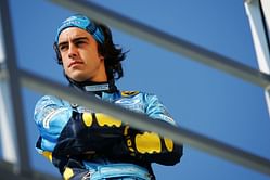 When Fernando Alonso flashed the middle finger at Ralf Schumacher while crashing with his car in Monaco
