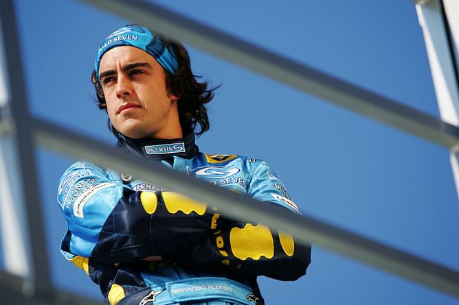 When Fernando Alonso flashed the middle finger at Ralf Schumacher while crashing with his car in Monaco