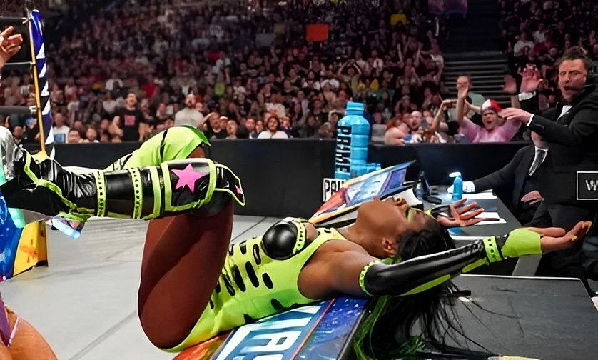 Naomi attacked (Image credits: WWE.com)