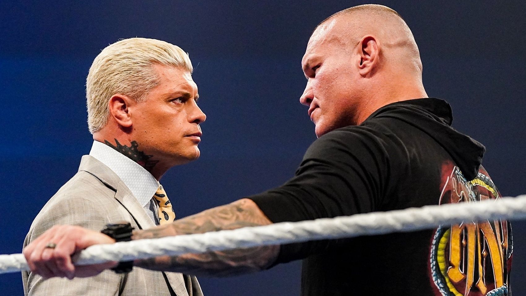 Cody Rhodes and Randy Orton on SmackDown (Image via WWE.com)