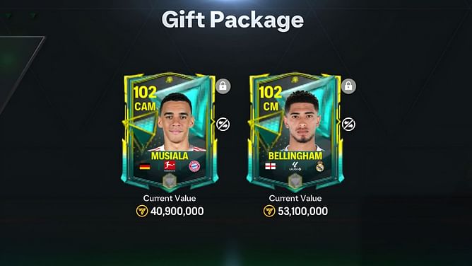 EA Sports offers EA FC Mobile cover stars Jamal Musiala and Jude Bellingham as gifts