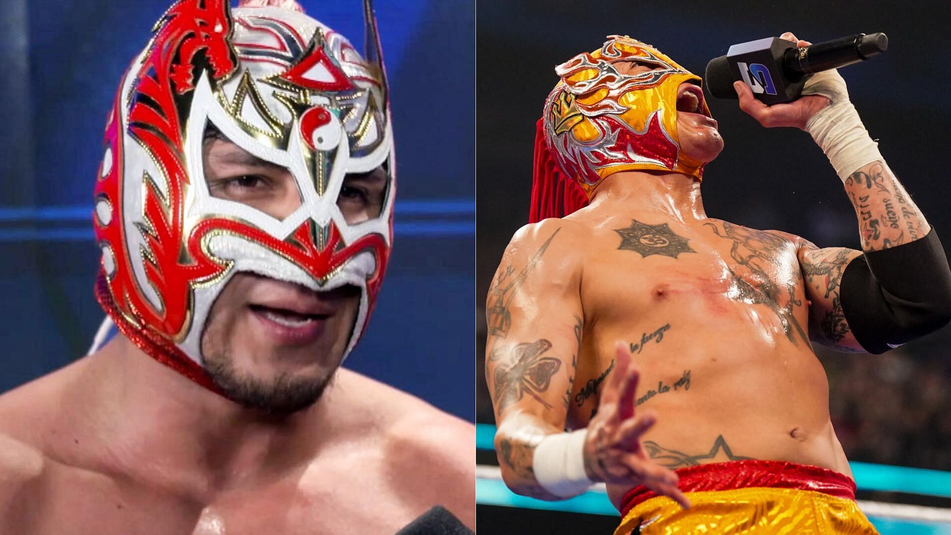 Dragon Lee (left); Rey Fenix (right) [Image Credits: wwe.com]