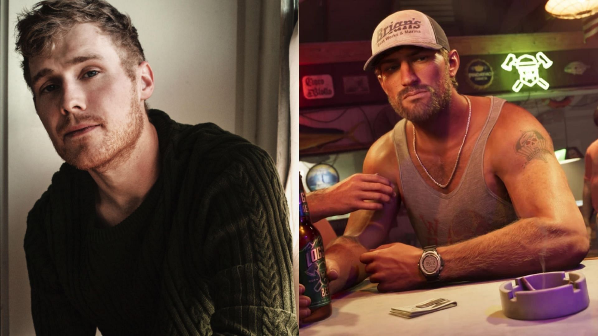 Dylan Rourke is rumored to play Jason Duval in GTA 6 (Images via IMDb, Rockstar Games)