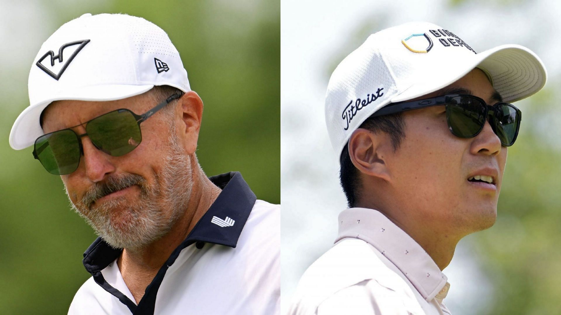 Phil Mickelson (left) and Michael Kim (right)/Source: Getty Images