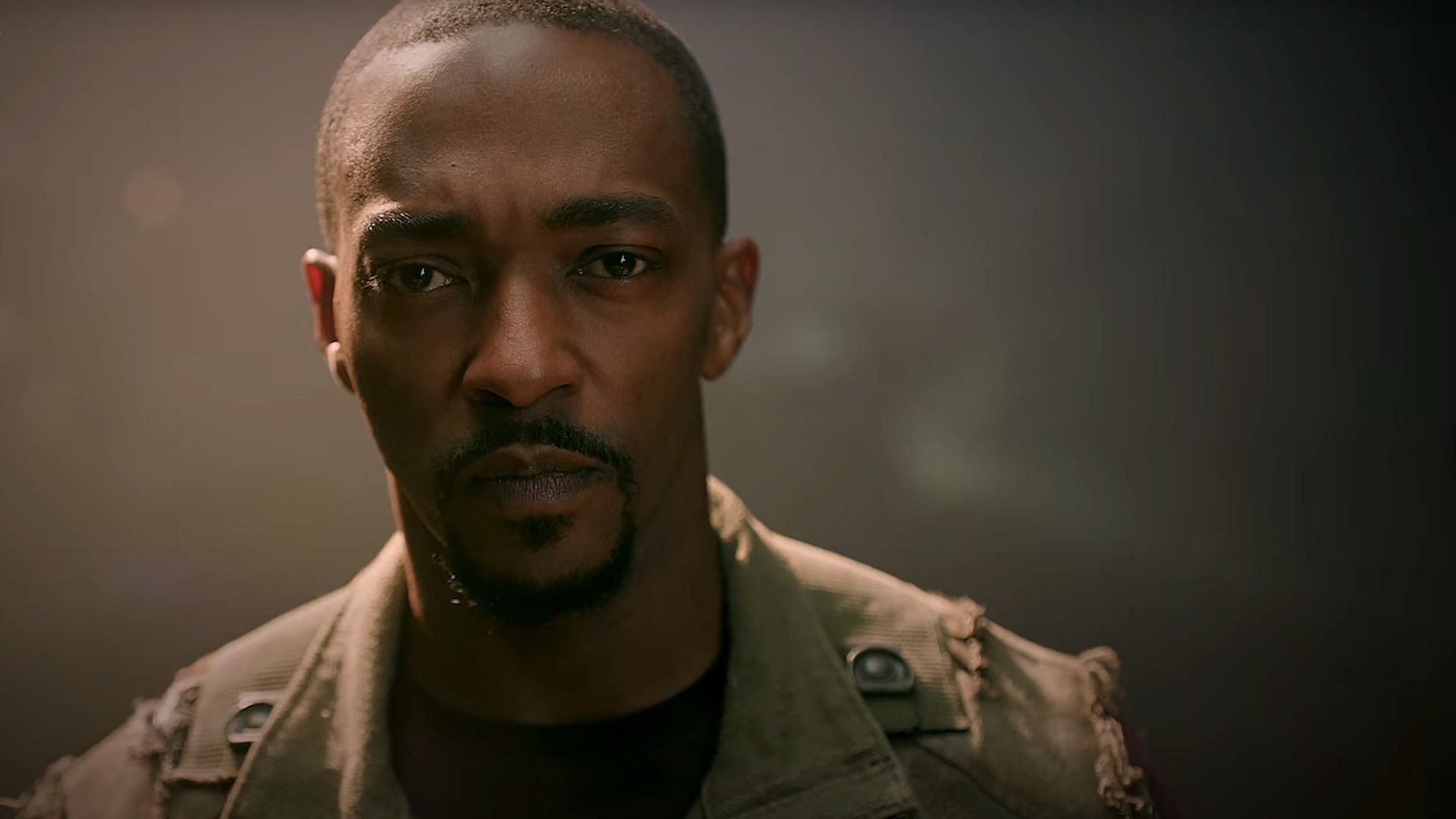 Anthony Mackie plays John Doe (Image via YouTube/Peacock)