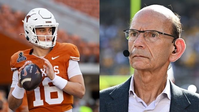 "He's not even the best QB on board right now": CFB analyst pumps breaks on Arch Manning hype amid Paul Finebaum's bold prediction