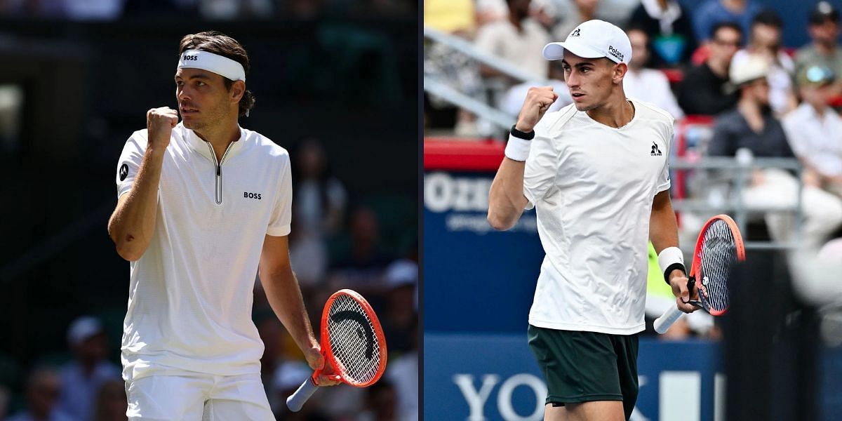 Taylor Fritz vs Matteo Arnaldi is one of the third-round matches at the Citi DC Open 2025. (Photos: Getty)