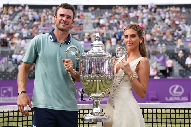 "Sorry about Wimbledon" - Tommy Paul adorably apologizes to girlfriend Paige Lorenze for making her spend 4th of July away from home