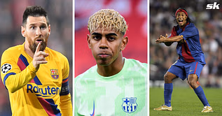 "Already know who I'll put up front and there won’t be a spot left” - Lamine Yamal makes Ronaldinho, Messi decision as he picks all-time Barcelona XI