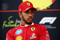 WATCH: Lewis Hamilton narrowly escapes major incident with Esteban Ocon's Haas during practice session in Belgium