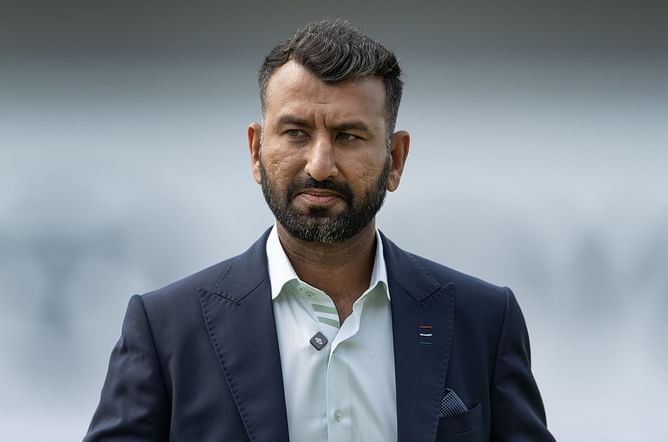 "Can't say the same about your predictions" - Cheteshwar Pujara hilariously trolls Michael Vaughan on X after India's win in ENG vs IND 2025 2nd Test