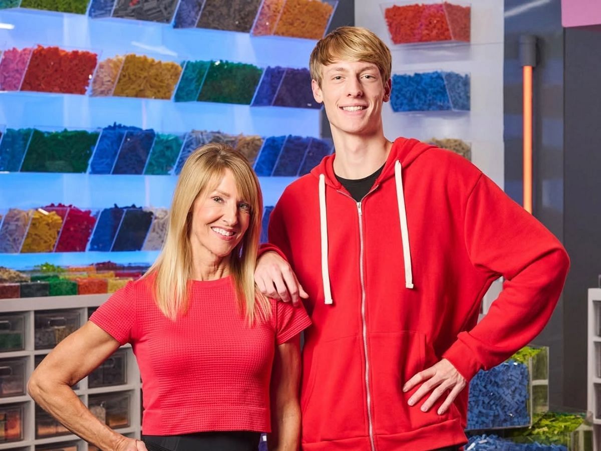 Anne and Luke from LEGO Masters (Image via Instagram/@luke99studios)