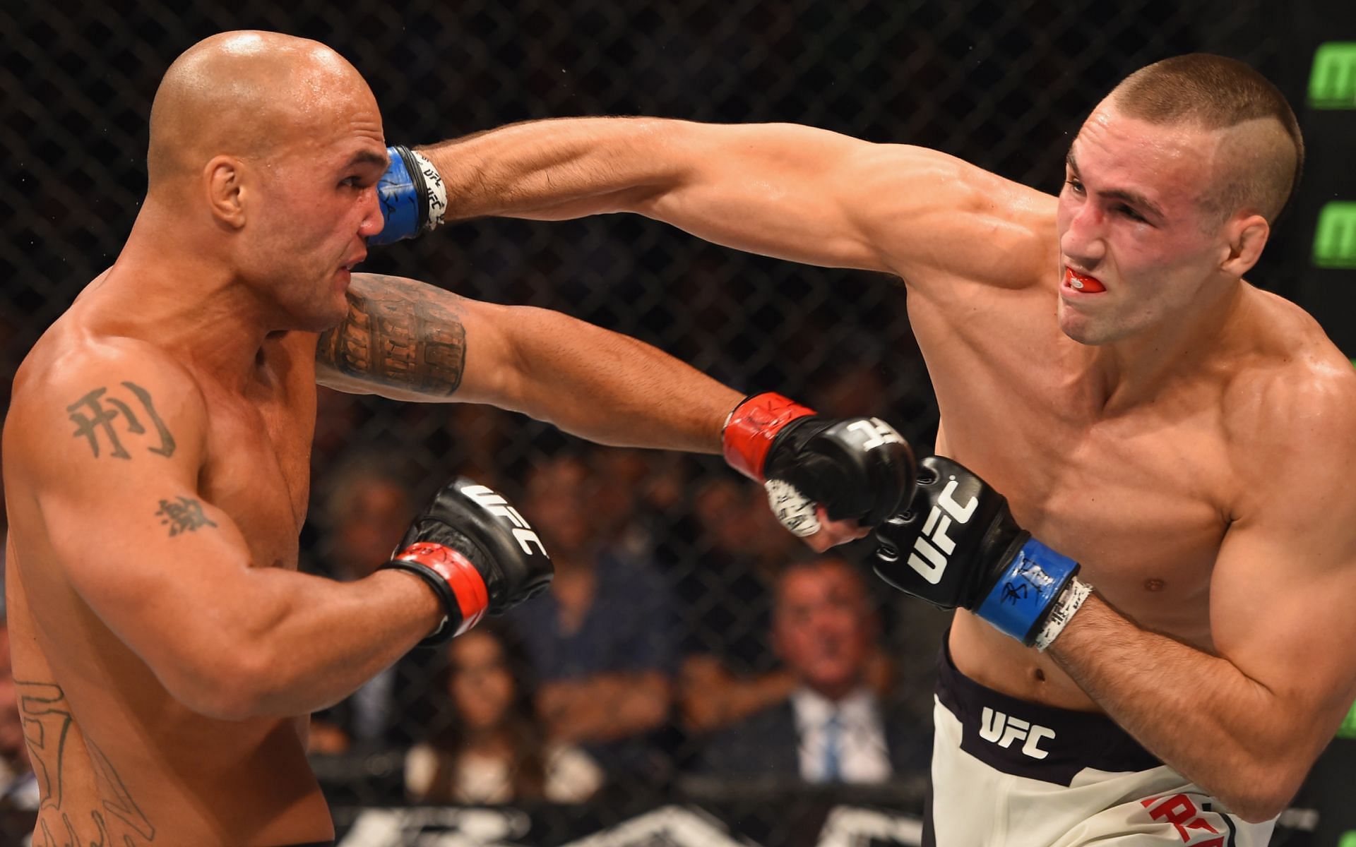 Rory MacDonald (right) revisits Robbie Lawler (left) rematch. [Image courtesy: Getty Images]