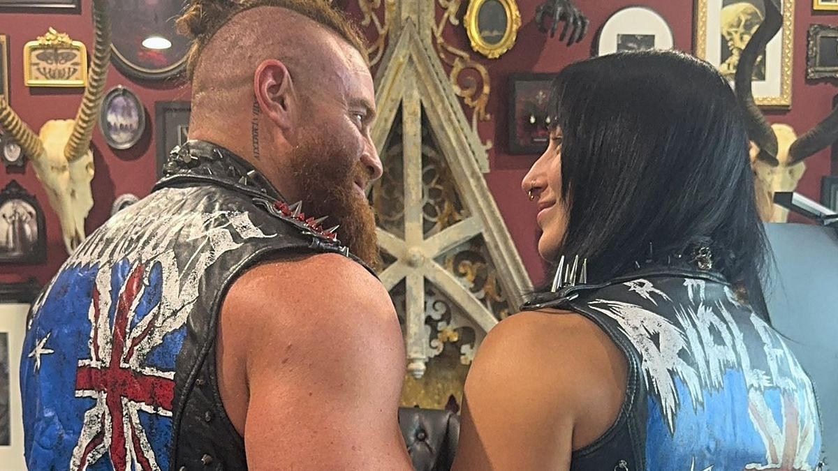 Rhea Ripley and Buddy Matthews are real-life husband and wife (Image via Rhea Ripley
