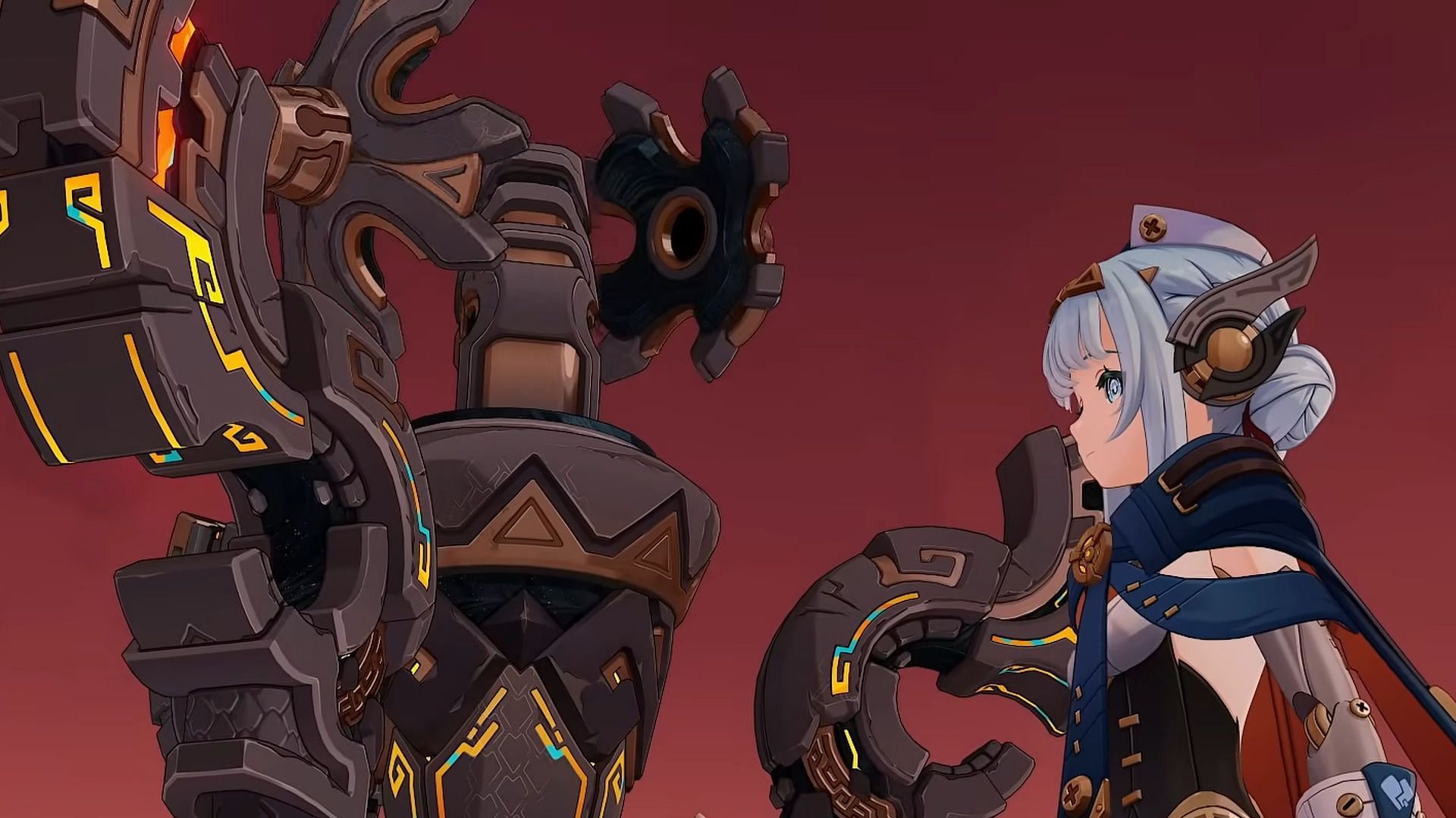 The Eleventh Lord&#039;s Sovereign side (left) and Ineffa the malfunction side (right) (Image via HoYoverse)