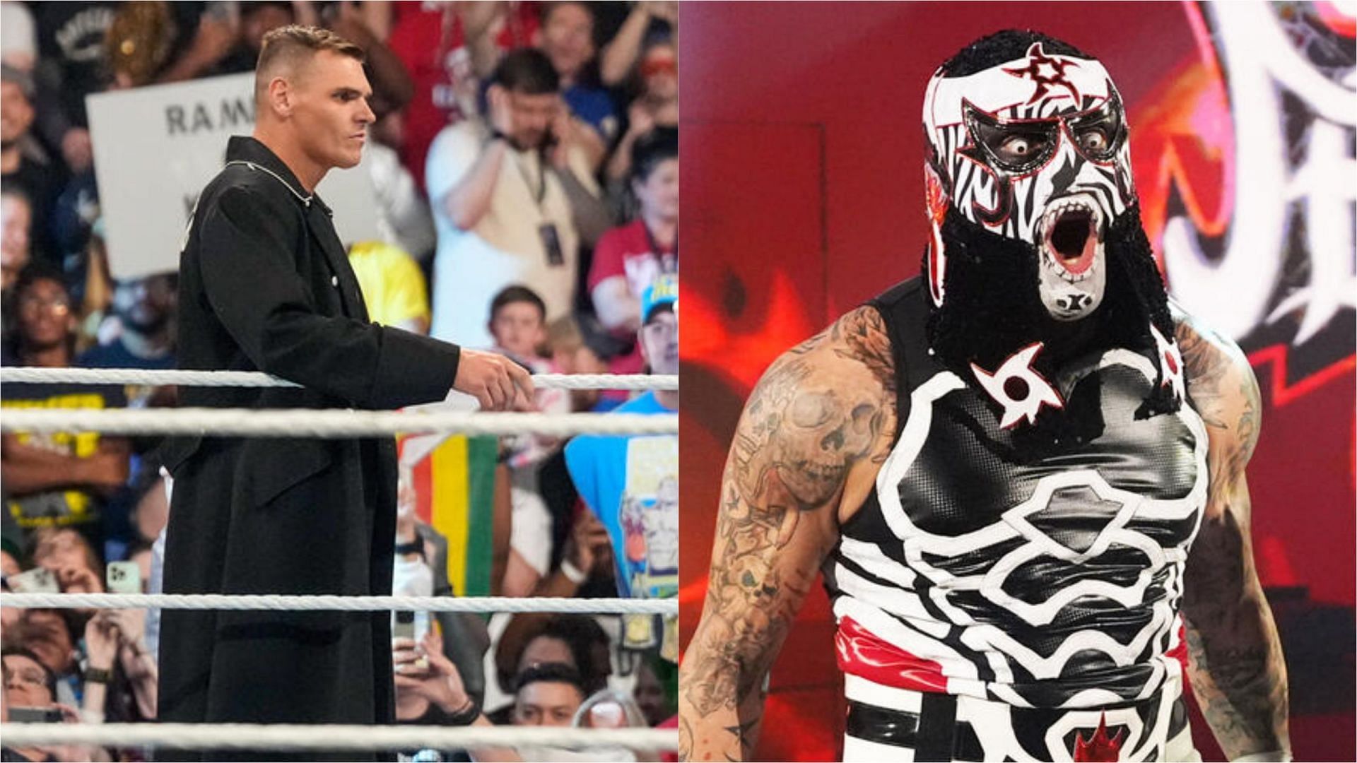 RAW superstars Gunther and Penta collided in a WWE Live Event (Photo credit: WWE.com)