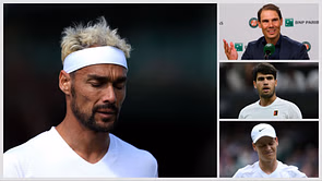 Rafael Nadal, Carlos Alcaraz, Jannik Sinner & more pay tribute to Fabio Fognini as Italian announces retirement after Wimbledon exit
