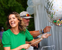 Amanda Balionis reveals her "favorite town" as she lands in Scotland for 2025 Genesis Scottish Open