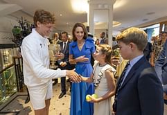 "I didn’t know what to say" - Jannik Sinner gets honest about 'amazing' meeting with Princess Kate Middleton and her children at Wimbledon