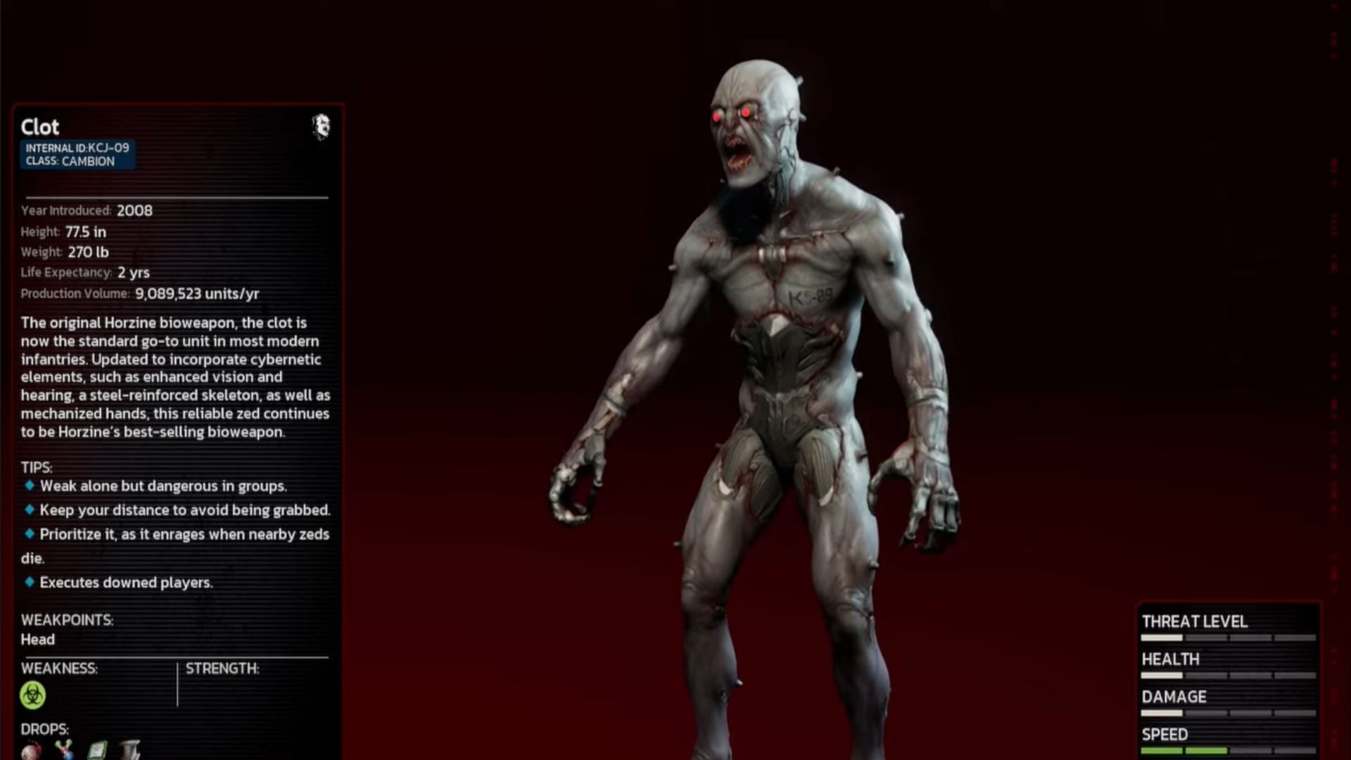 The Clot in KF3 (Image via Tripwire Interactive)