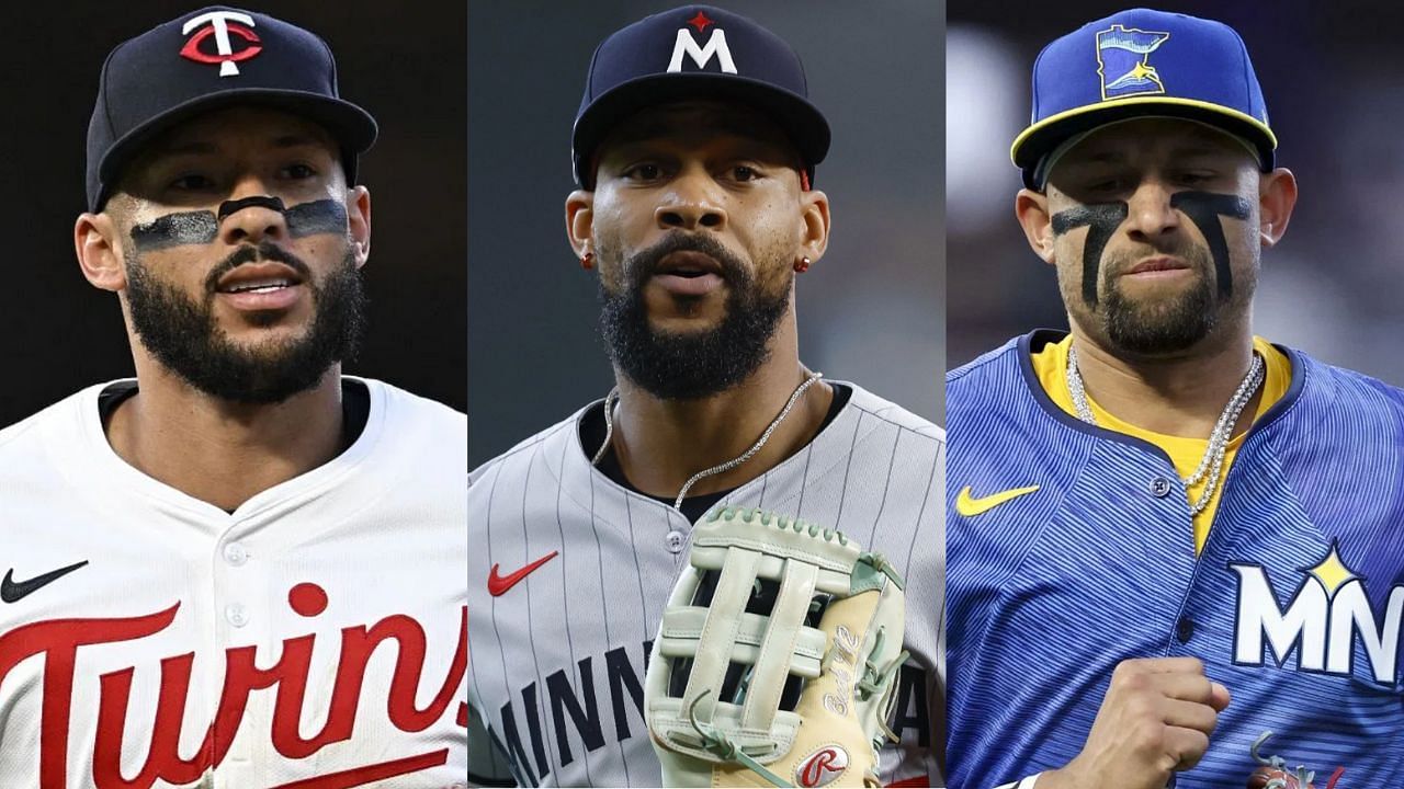 (Left to Right) Carlos Correa, Byron Buxton, Royce Lewis (Images from - Getty)