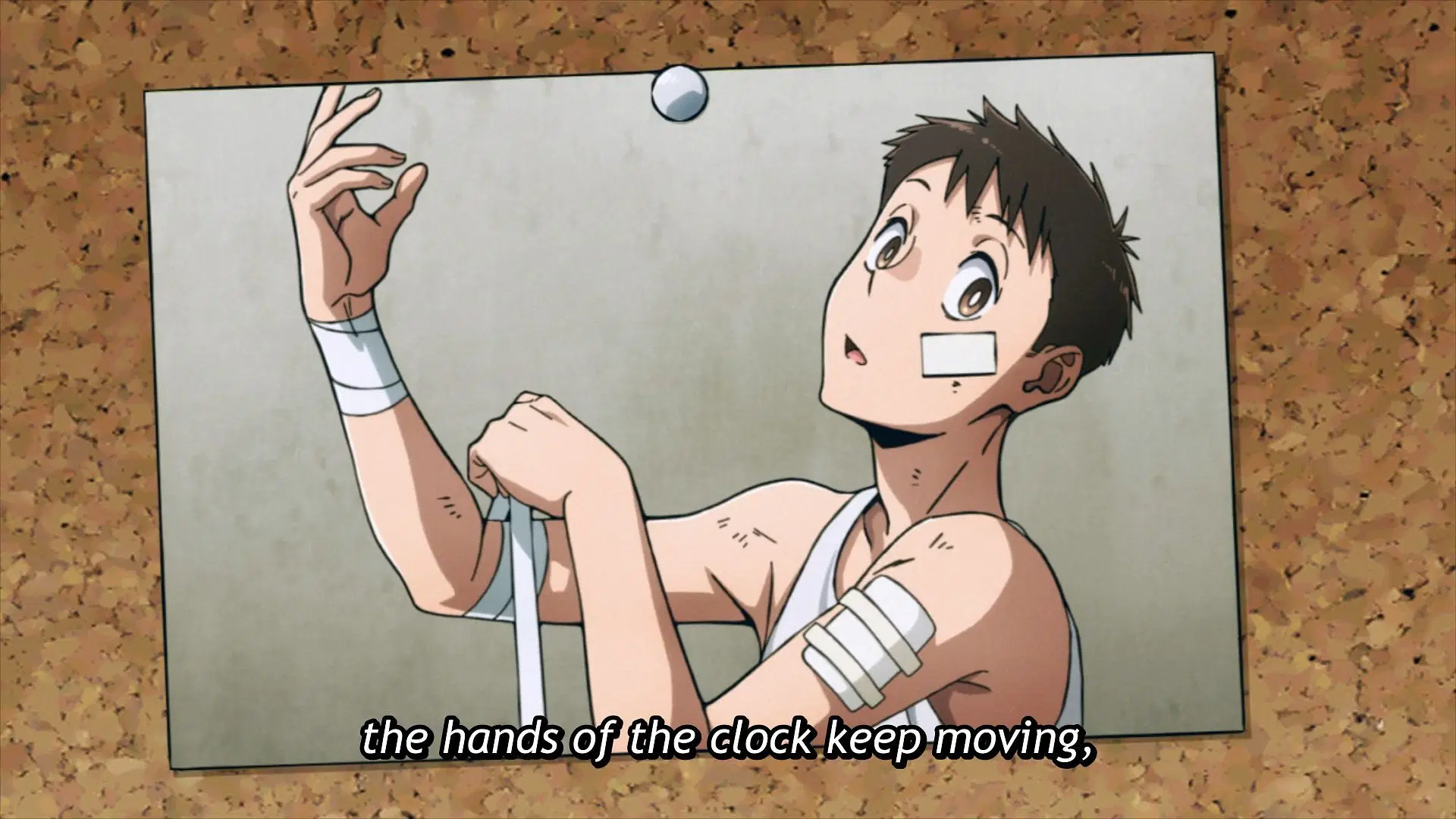 Koichi in the closing moments of My Hero Academia: Vigilantes episode 13 (Image via Bones Film)