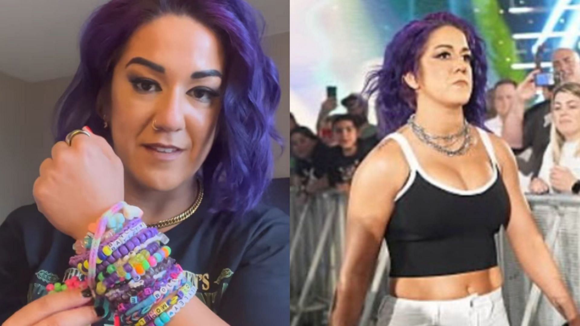 WWE superstar Bayley (Photo credit: Bayley on IG)