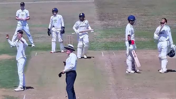 आयुष म्हात्रे ने इंग्लैंड में मचाया गदर, पहले ही टेस्ट में धोनी के धुरंधर ने की चौकों-छक्कों की बरसात; जड़ दिया तूफानी शतक