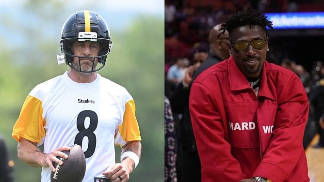 Antonio Brown drops 4-word message as Aaron Rodgers refuses to apologize to kid after "almost" hitting him